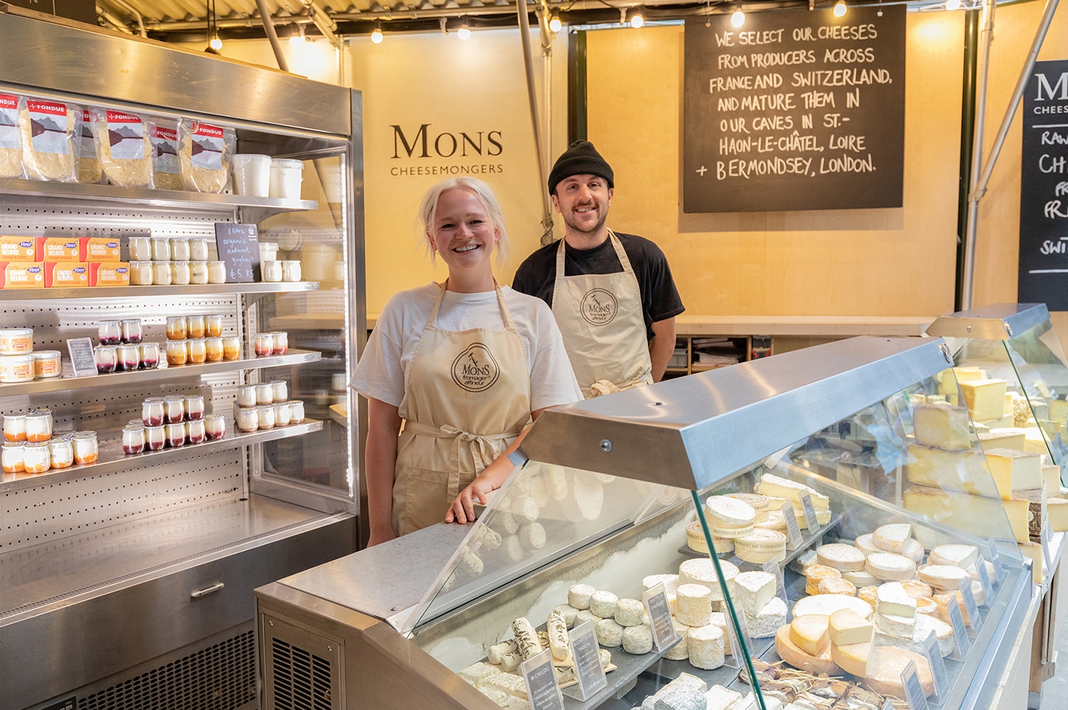 Mons Cheesemongers at Borough Market