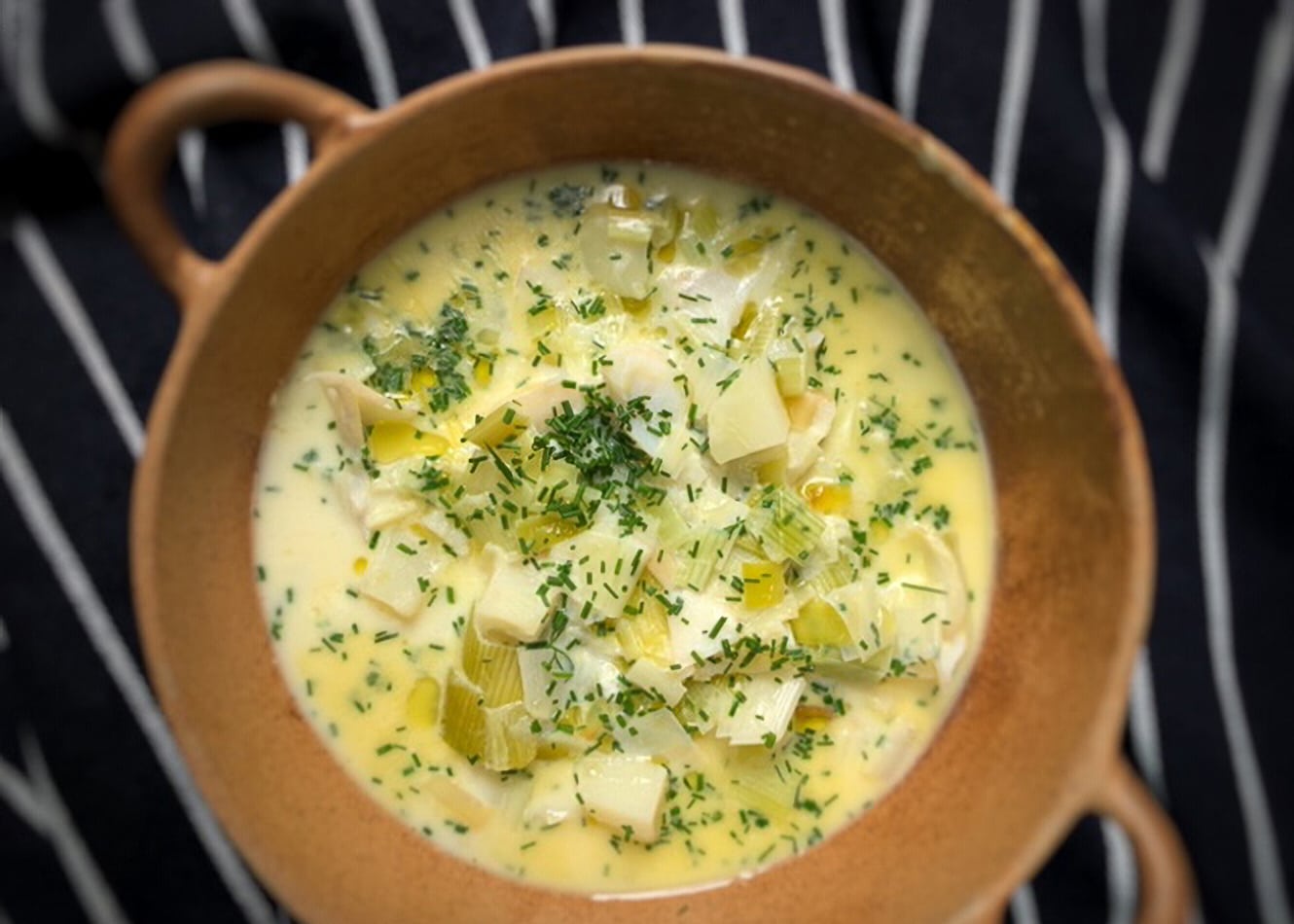 Smoked haddock chowder