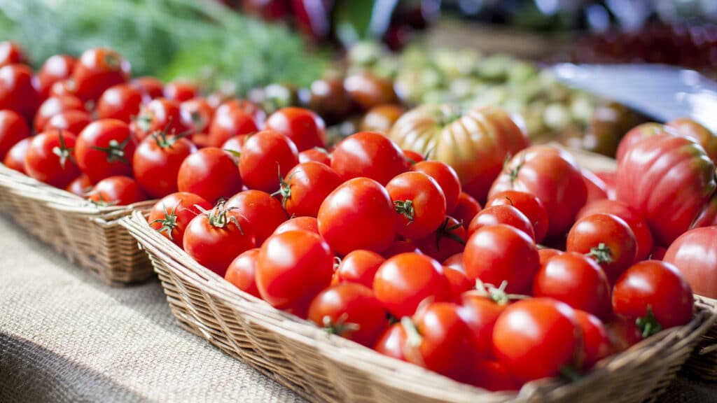 Edible Histories the tomato Borough Market