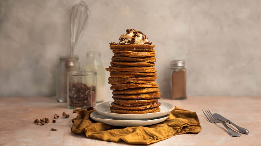 Halloween Pumpkin Pancakes Recipe 