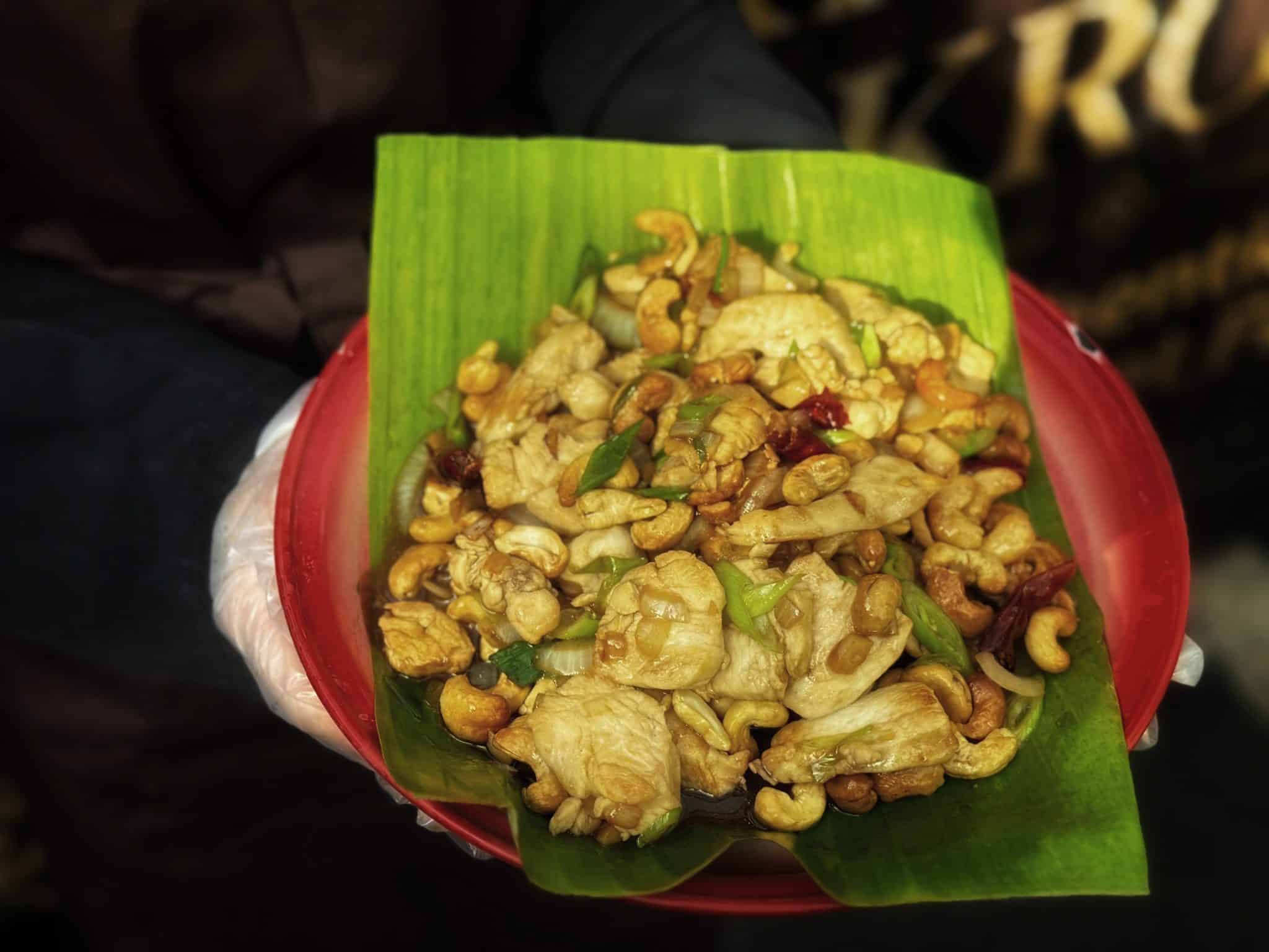 Thai-style chicken with cashews