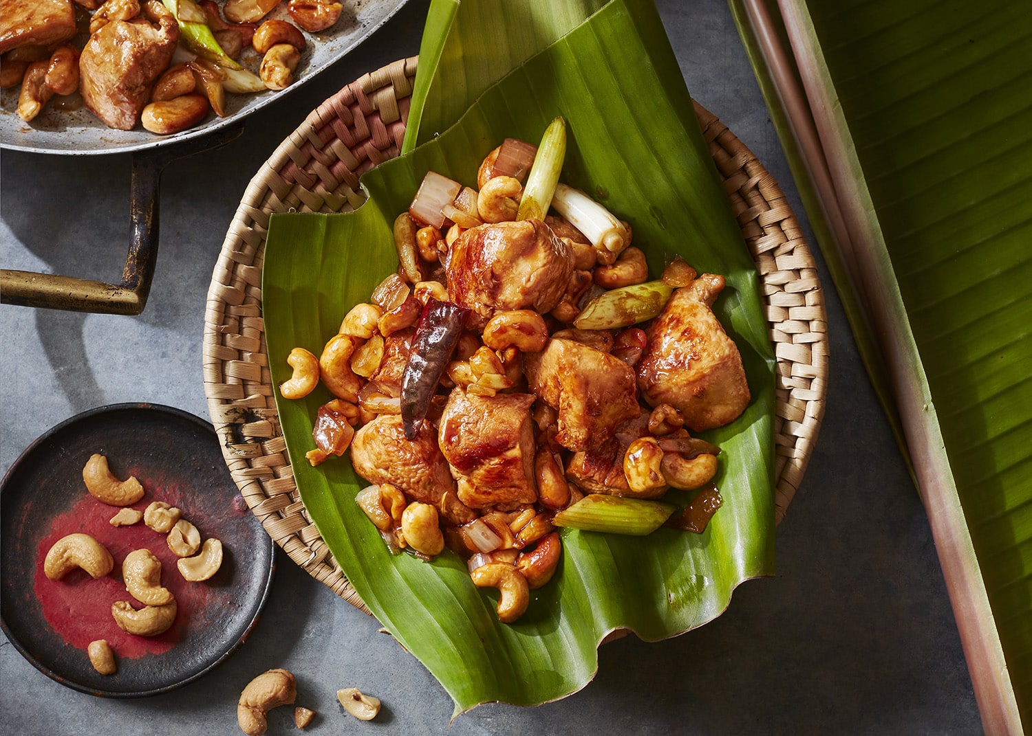 Thai-style chicken with cashews