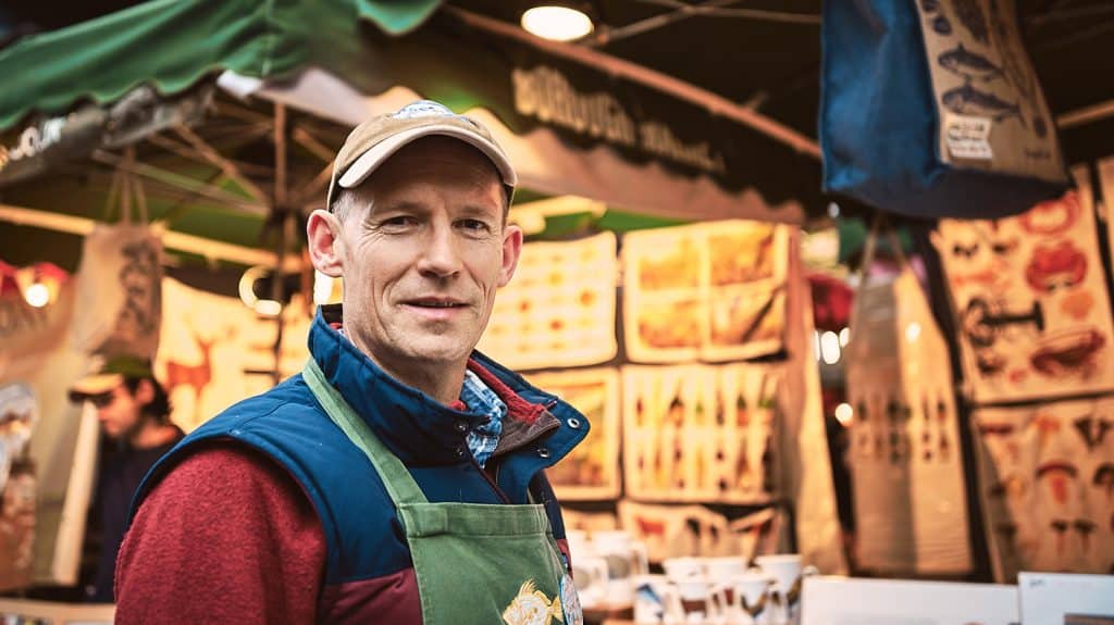 Richard Bramble at Borough Market