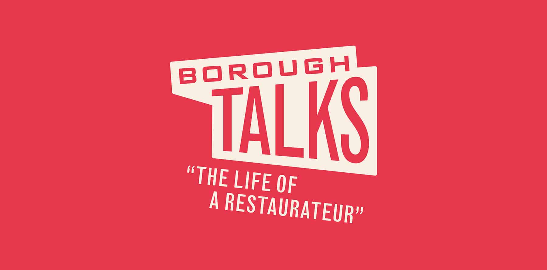 Borough Talks title card