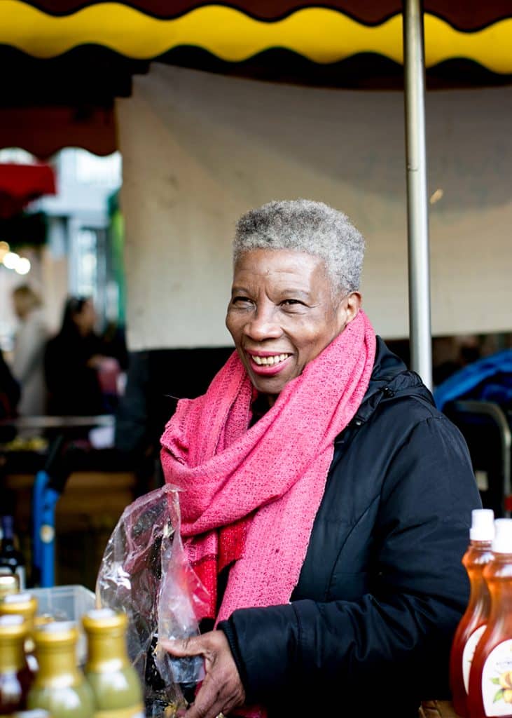 Doreen of De La Grenade at Borough Market