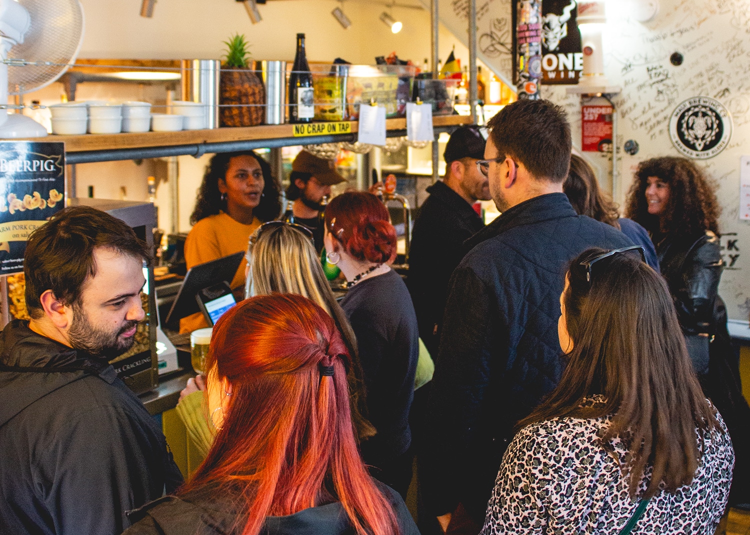 The Rake bar at Borough Market