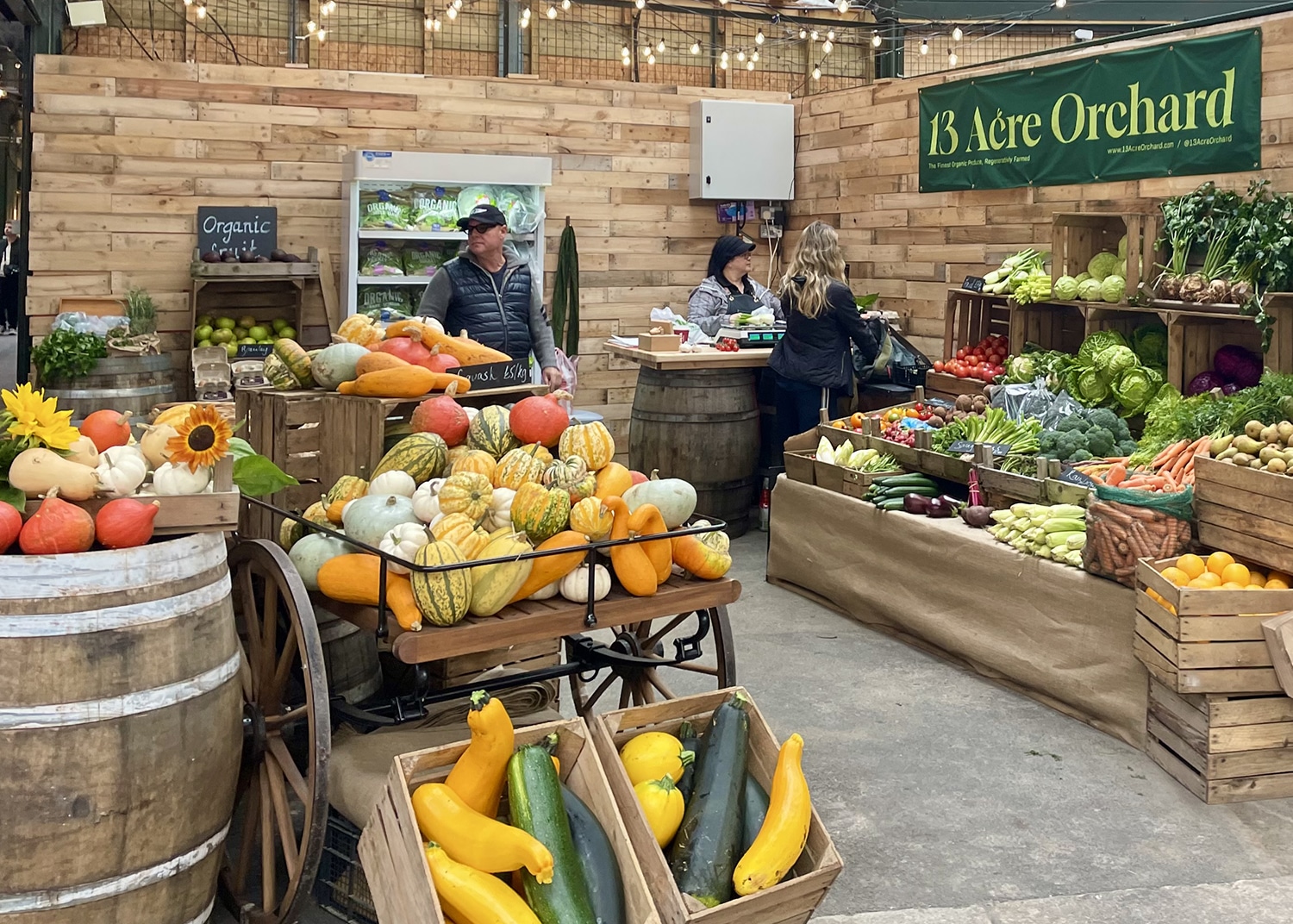 13 Acre Orchard stand at Borough Market