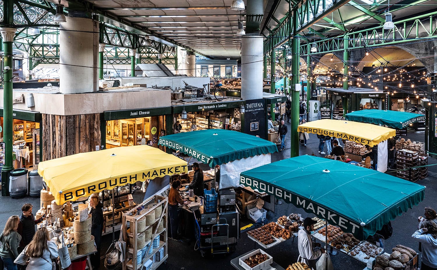 Borough market traders