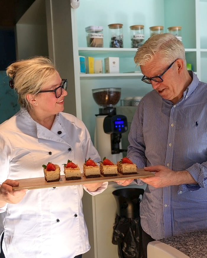 Nigel and Marzena of Ma Ma Boutique Bakery