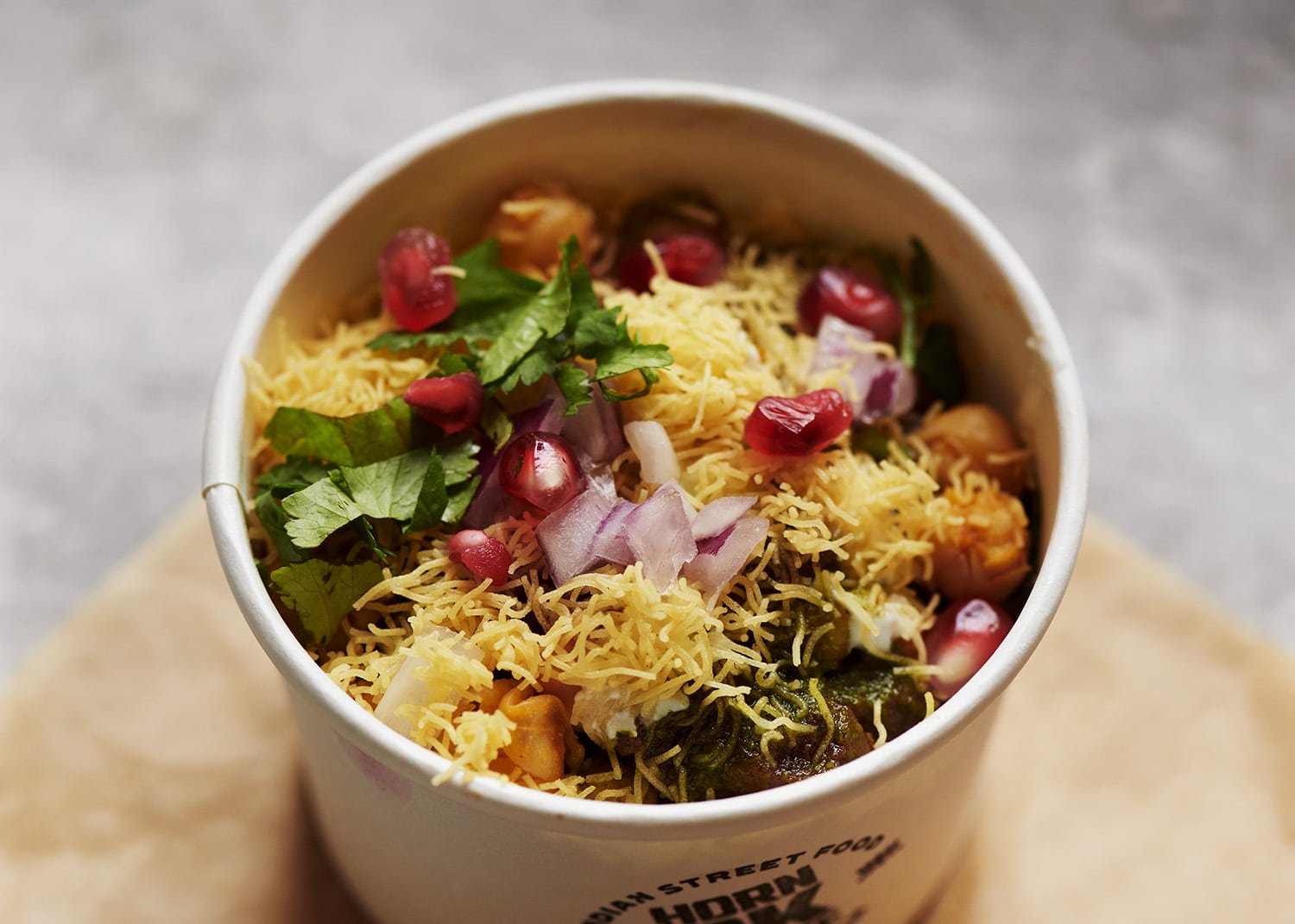 A bowl of behlpuri
