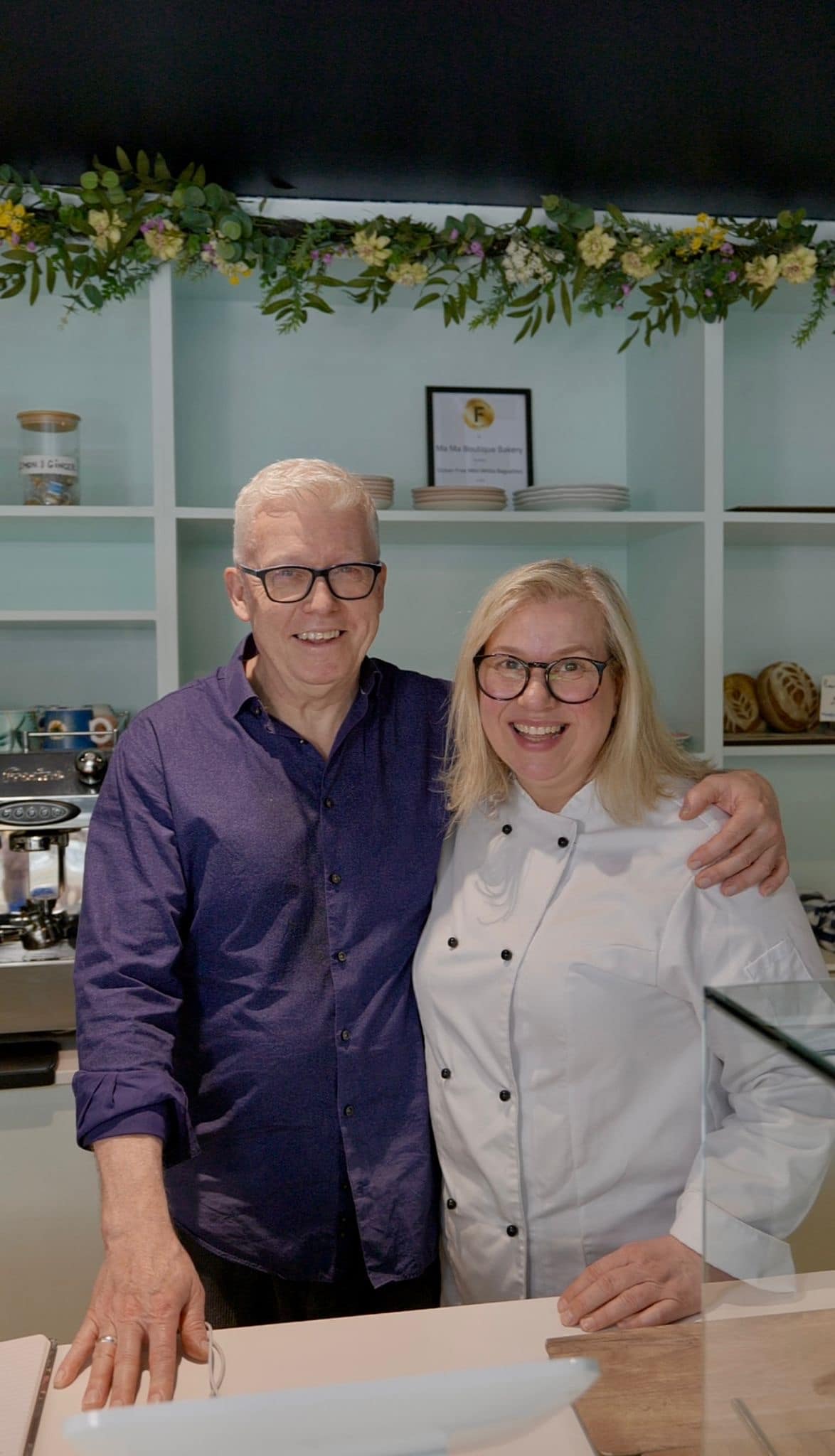 Marzena and Nigel from Ma Ma Boutique Bakery