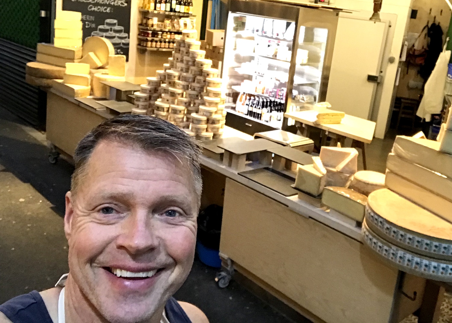 Michael Finnerty of Mons Cheesemongers