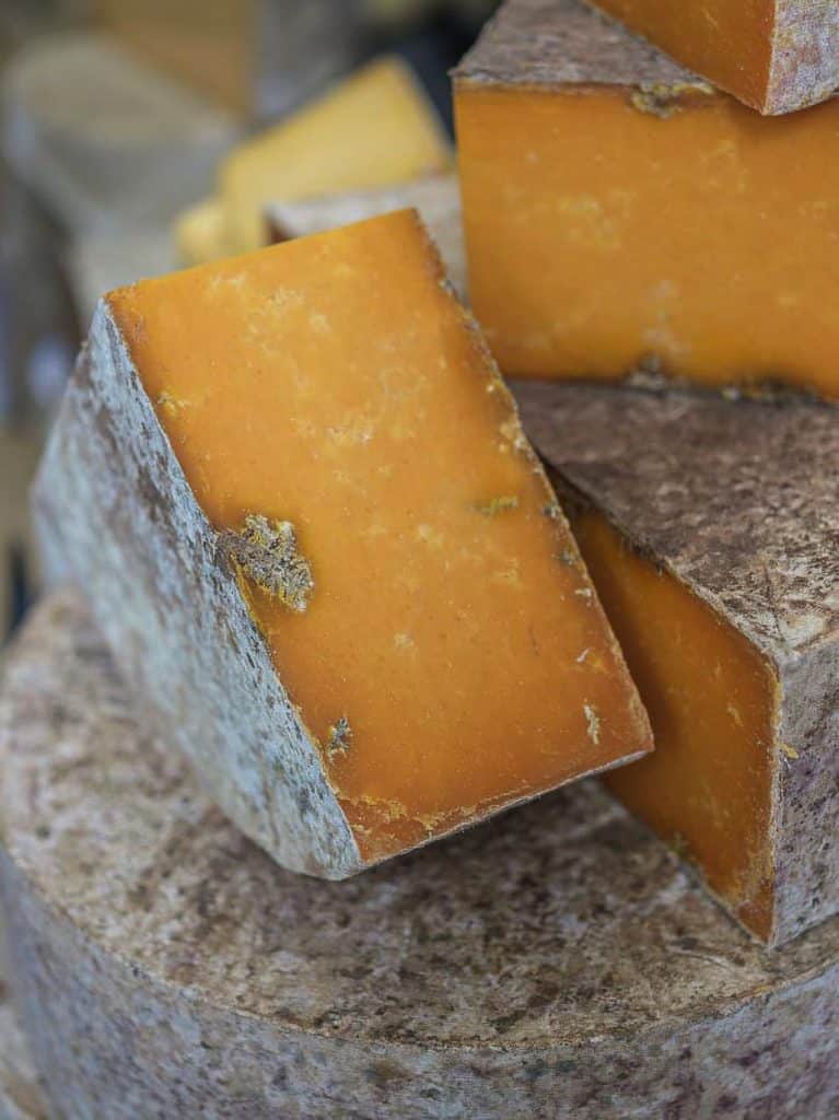 Sparkenhoe Red Leicester at Neal’s Yard Dairy
