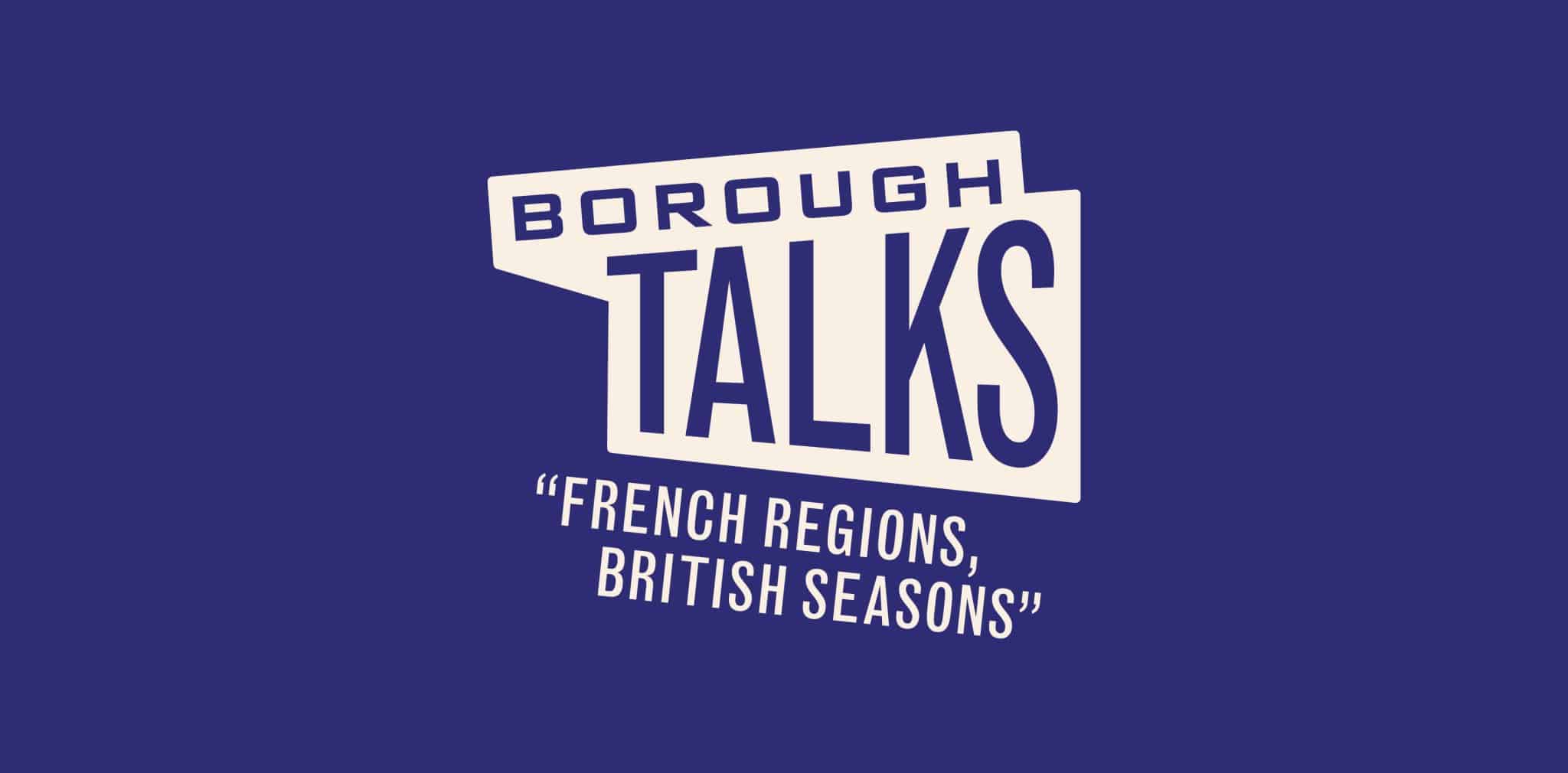 Borough Talks podcast title card