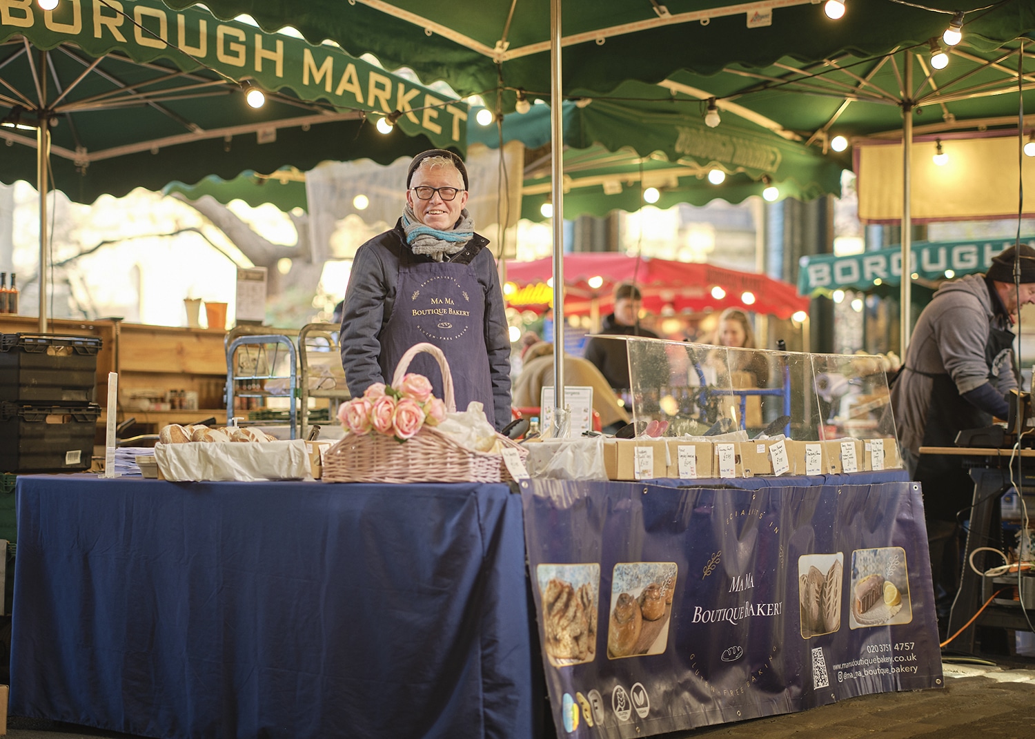 Ma Ma Boutique Bakery at Borough Market