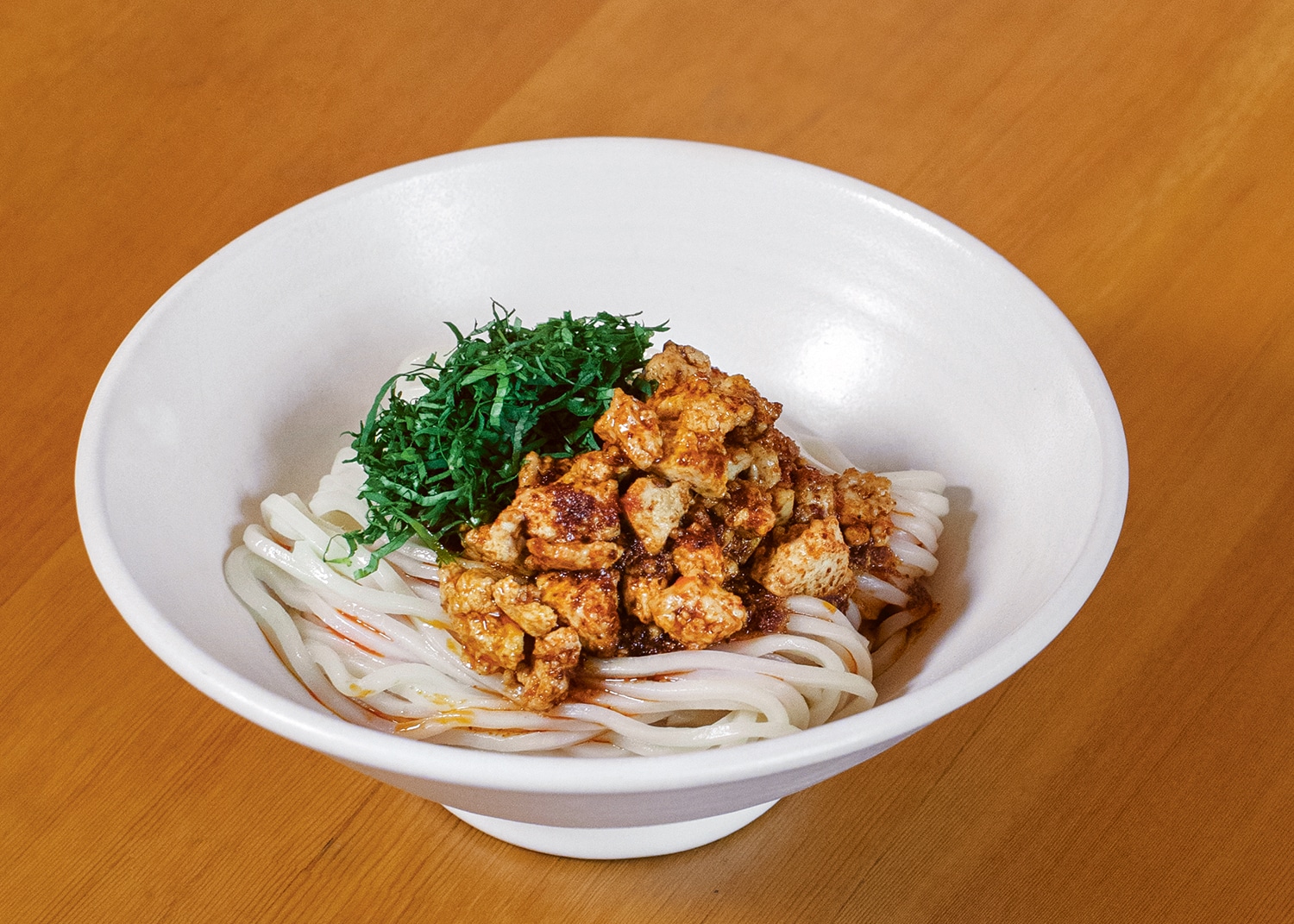 Dan dan tofu noodles