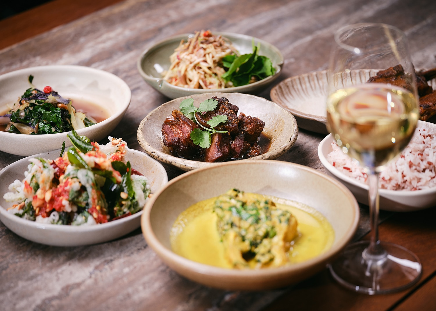 Food at Kolae restaurant