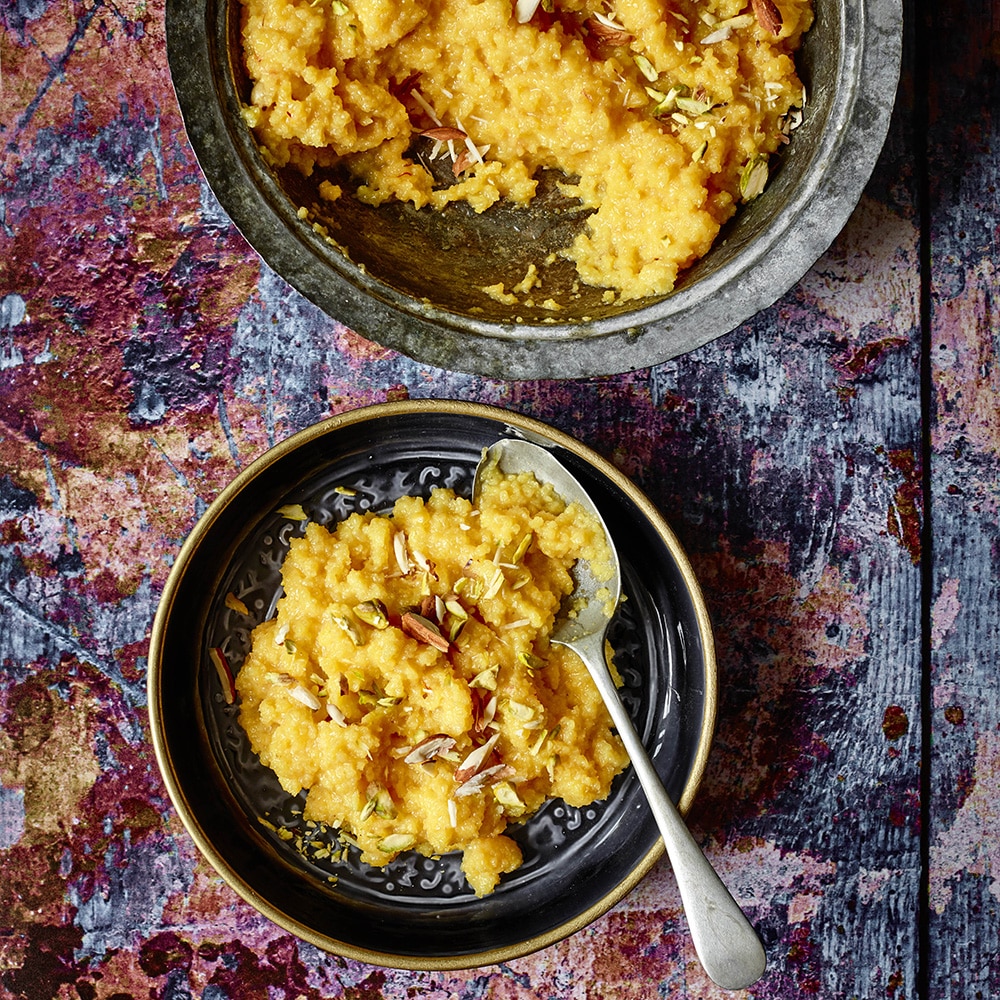 Moong dal halwa